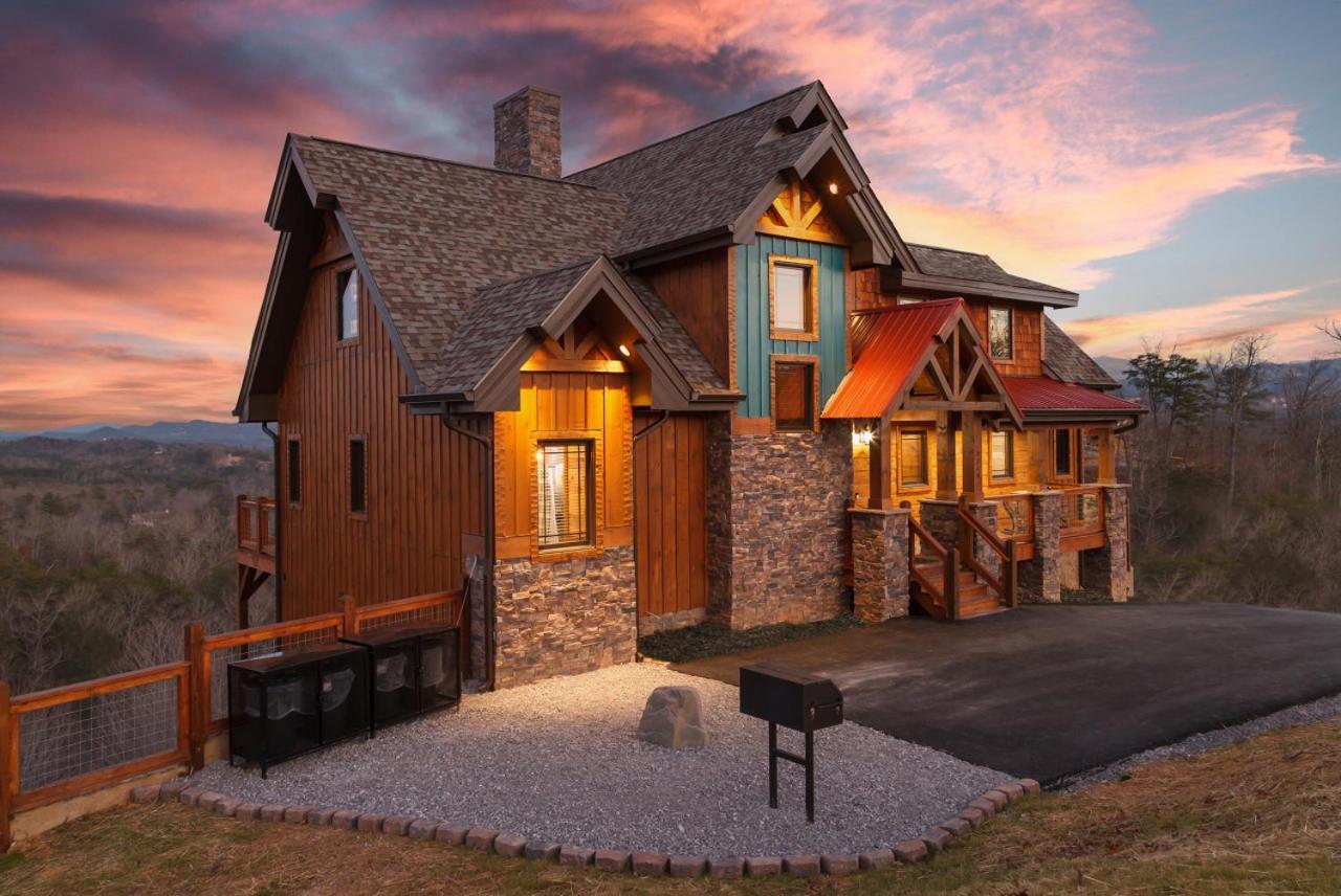 Splash Mountain Pool Hot Tub Theater Game Room Sevierville Exteriör bild
