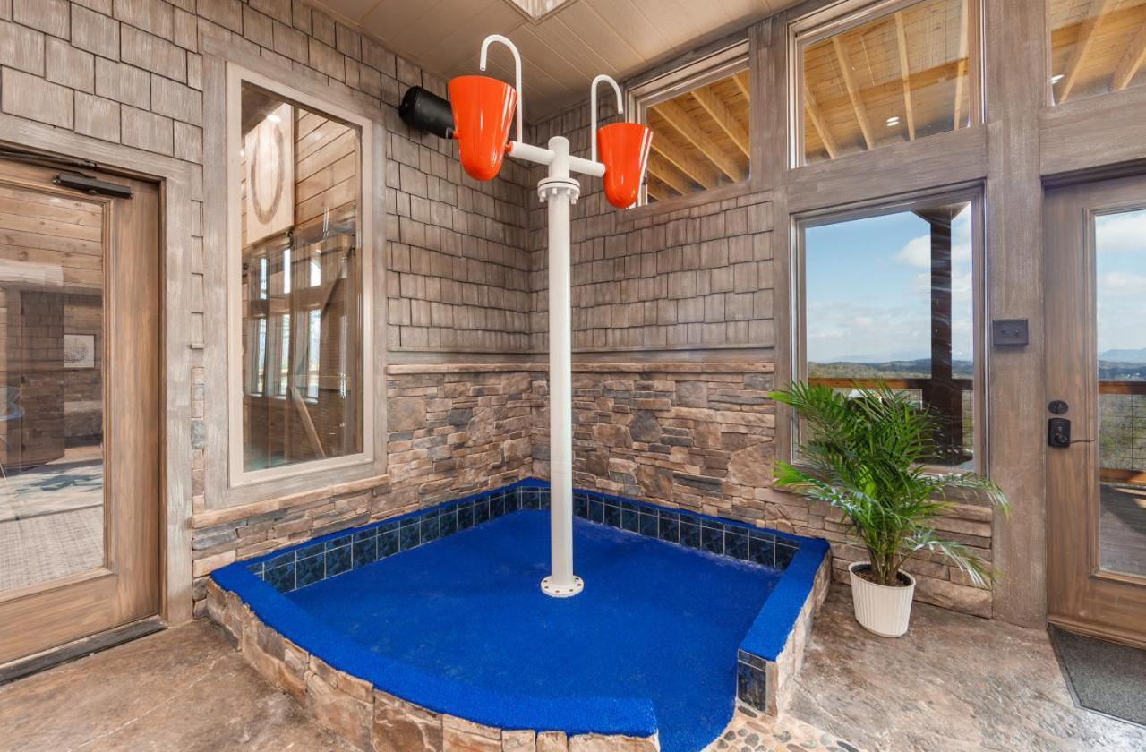 Splash Mountain Pool Hot Tub Theater Game Room Sevierville Exteriör bild