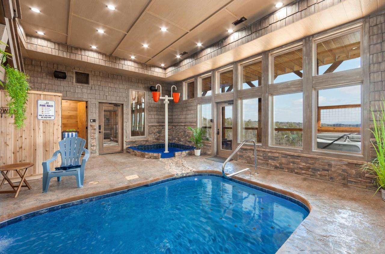 Splash Mountain Pool Hot Tub Theater Game Room Sevierville Exteriör bild